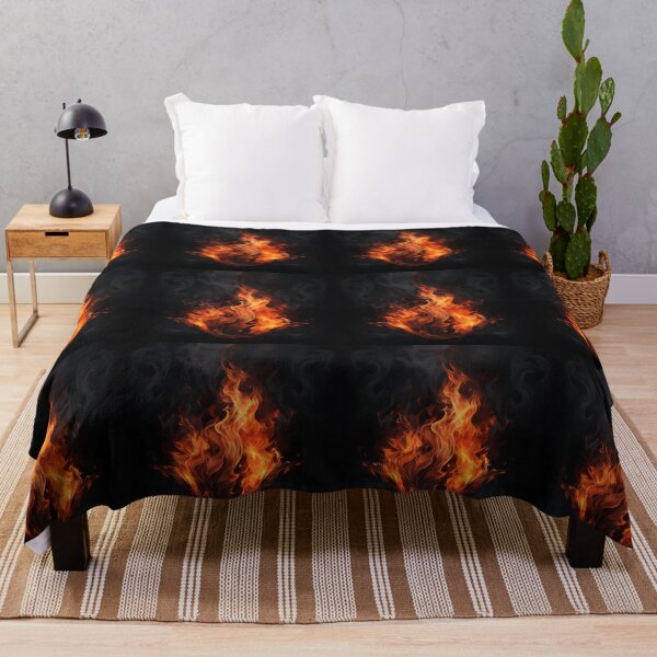 Item preview, flames with black background designed and sold by DanieWoods.