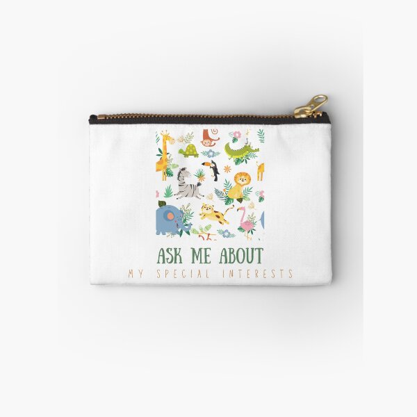Item preview, Ask me about my special interests (animals edition) designed and sold by audhdmuslimah.