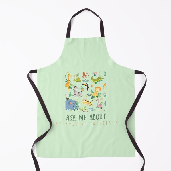 Item preview, Ask me about my special interests (animals edition) designed and sold by audhdmuslimah.