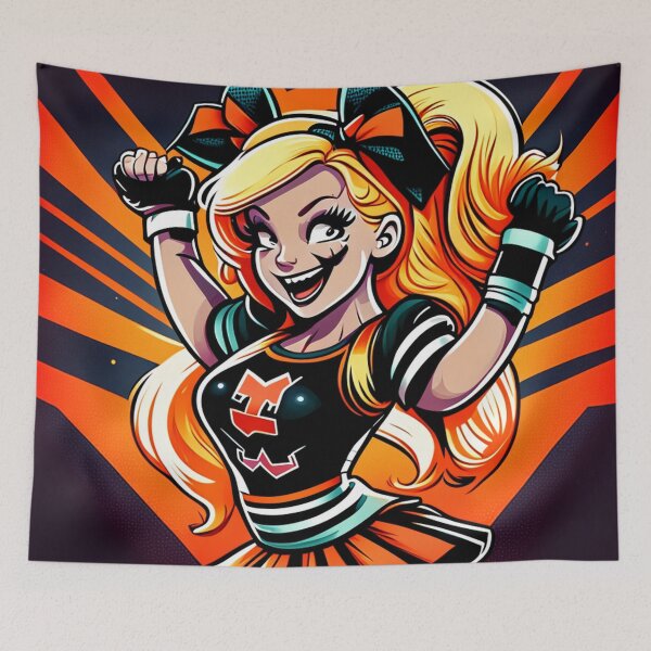 Item preview, Halloween Cheerleader: Comic-Inspired Delight designed and sold by Paladiin.