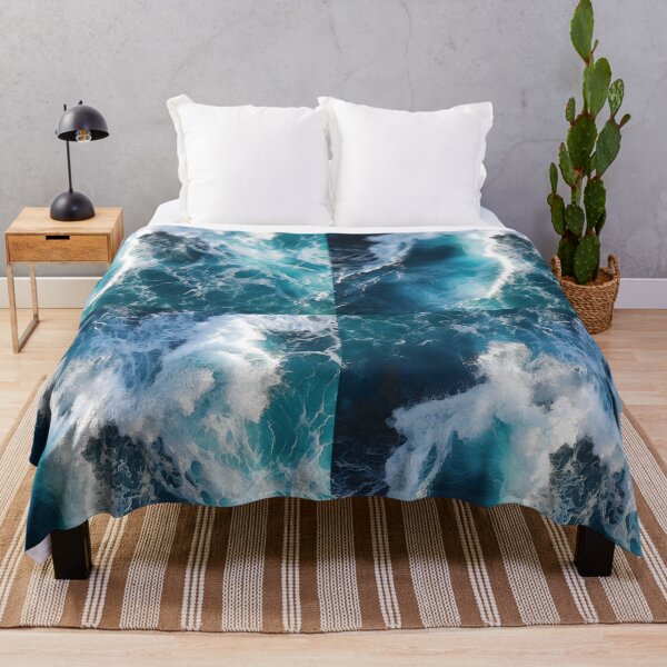 Item preview, Sea Waves Sunny Day Coast Landscape designed and sold by LudwikeArts.