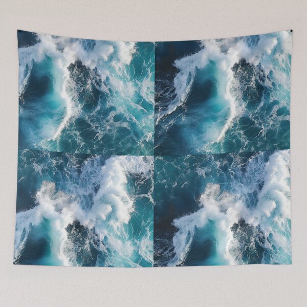 Item preview, Sea Waves Sunny Day Coast Landscape designed and sold by LudwikeArts.