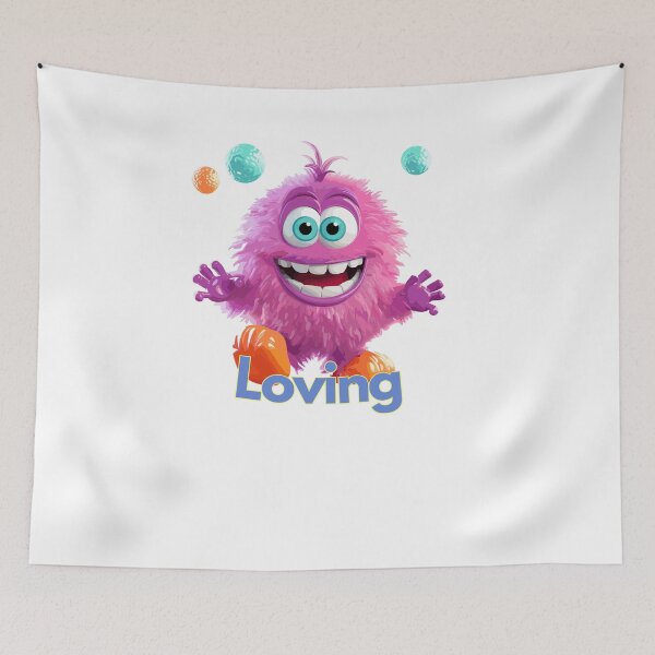 Item preview, Loving (3) Warm Fuzzy designed and sold by CozyCanvasCrew.