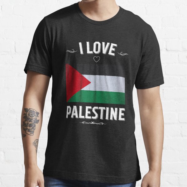 I Love Palestine Essential T-Shirt for Sale by LoveMyRoots