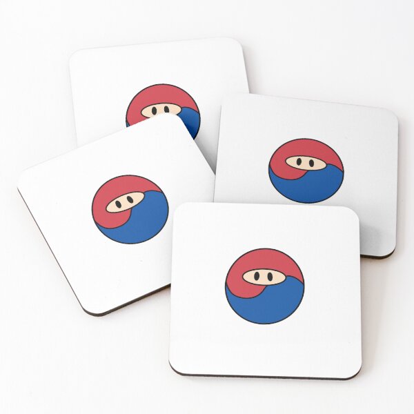 Item preview, Korea flag cute mask character designed and sold by Emjaygraphics.
