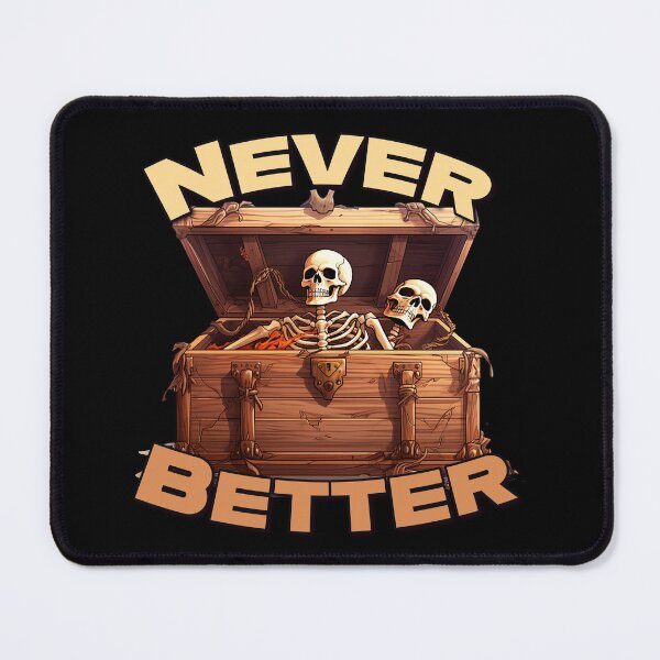 Item preview, Never better - Spirit Halloween Near Me - Halloween Store Near Me - Full Size Skeleton -Spirithalloween. designed and sold by JansenGS.