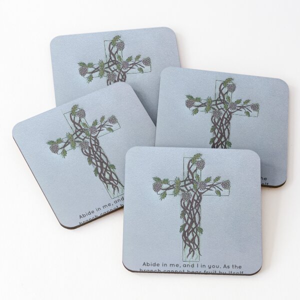 Item preview, John 15:4 Grape Vines designed and sold by MiroewskiArt.
