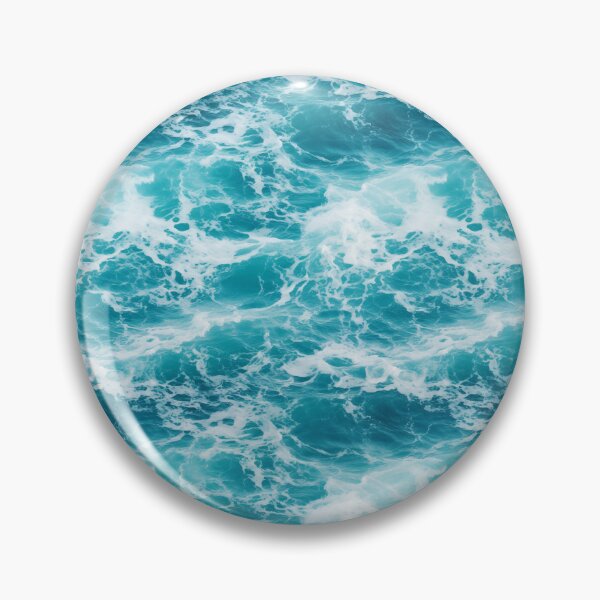 Item preview, Realistic Sea Waves Pattern designed and sold by LudwikeArts.