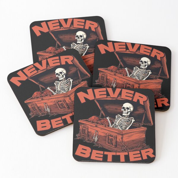 Item preview, Never better - Life size skeleton - Spirithalloween designed and sold by JansenGS.