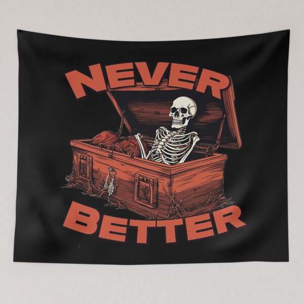 Item preview, Never better - Life size skeleton - Spirithalloween designed and sold by JansenGS.