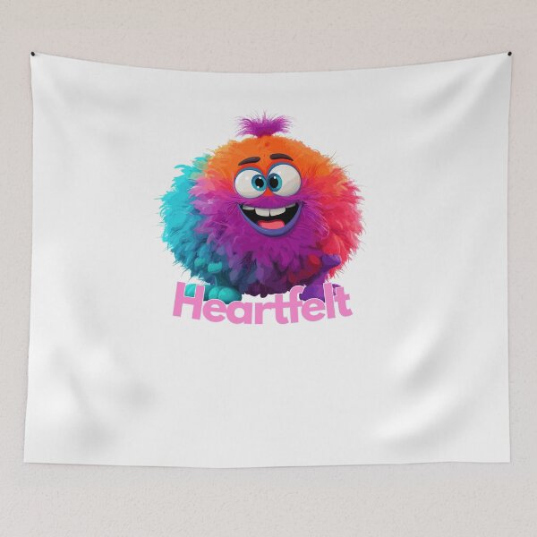 Item preview, Heartfelt Warm Fuzzy designed and sold by CozyCanvasCrew.
