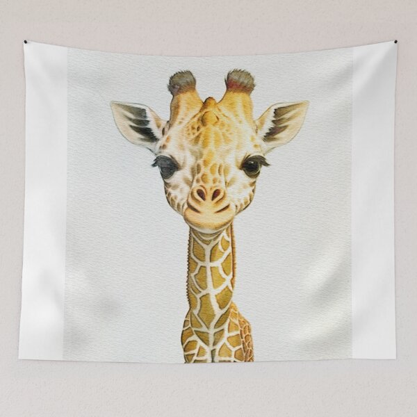 Item preview, Africa Baby Giraffe Safari Nursery Child designed and sold by Yellowriversss.