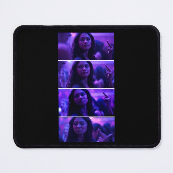 Item preview, zendaya euphoria middle finger collage designed and sold by BookerWally.