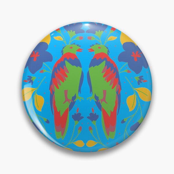 Item preview, Vibrant Flower Otomi Art designed and sold by khachiche.
