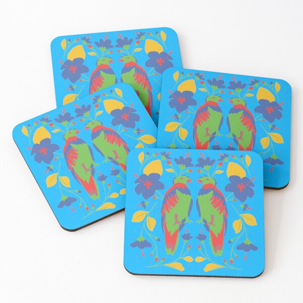 Item preview, Vibrant Flower Otomi Art designed and sold by khachiche.