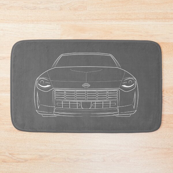 Item preview, Nissan Z - front stencil, white designed and sold by mal-photography.