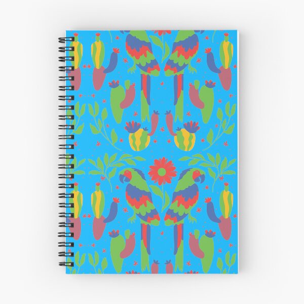 Item preview, Vibrant Flowers And Birds Otomi Art designed and sold by khachiche.