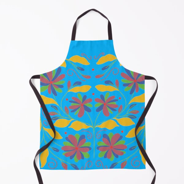 Item preview, Vibrant Flowers Otomi Art designed and sold by khachiche.