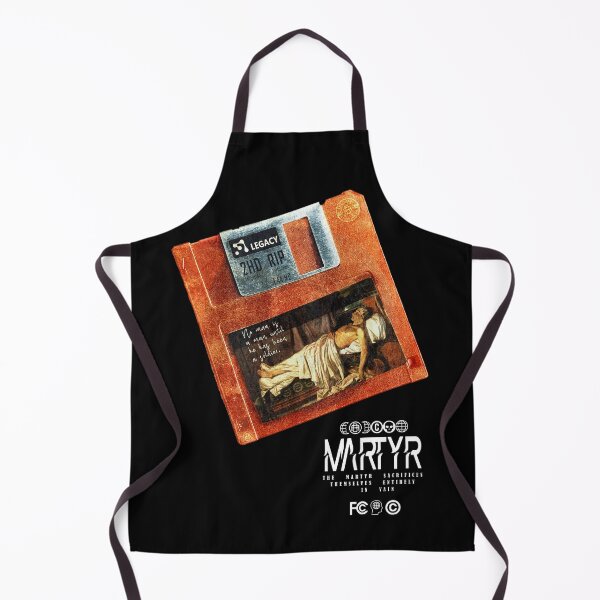 Item preview, Vintage Floppy Disk Martyr - Streetwear Vaporwave designed and sold by VaporwaveStreet.
