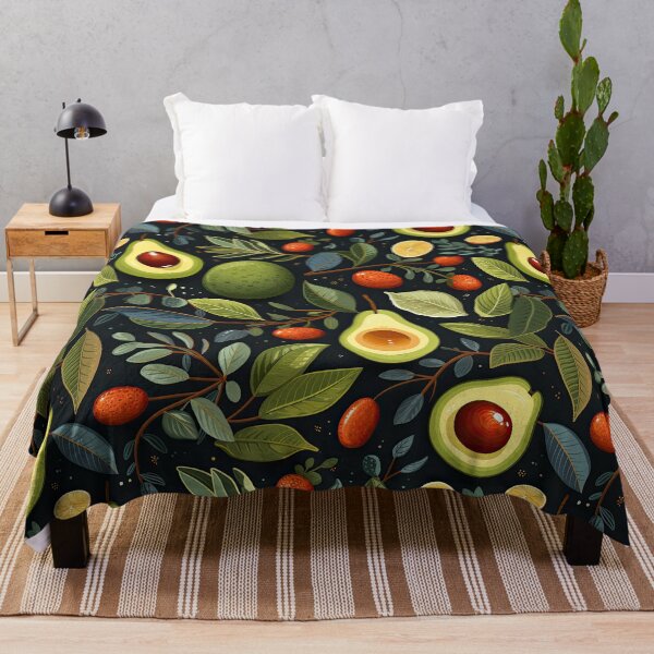 Item preview, Green Avocado Pattern. Juicy Vegetables. 2 designed and sold by YOTA-ART.