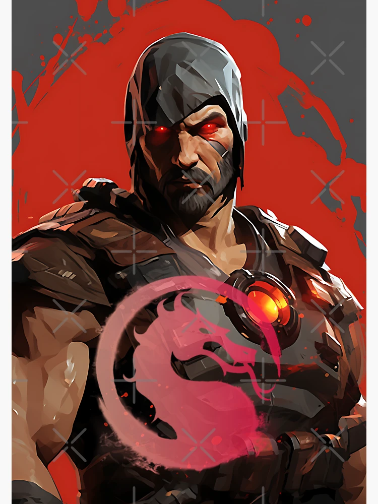 MORTAL KOMBAT, KANO Sticker for Sale by DBSart