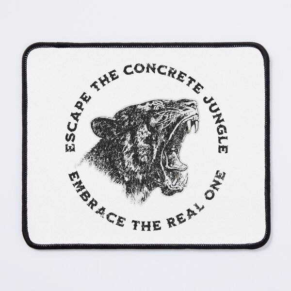 Item preview, Escape the Concrete Jungle Embrace the Real One designed and sold by ClaytownTees.