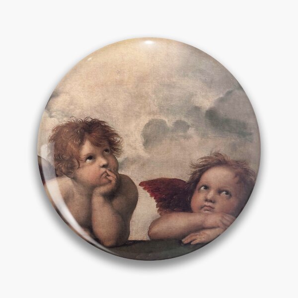 Item preview, Raphael Cherubs, Sistine Chapel, Bored Angels, Baroque Cupid Fine Art Painting,The Sistine Madonna, Renaissance, Gift, Vatican,Cherub designed and sold by Anticulture.