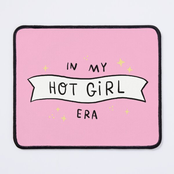 Item preview, In My Hot Girl Era Hand Lettering (That Girl Glow Up) designed and sold by TheBeeShoppe.