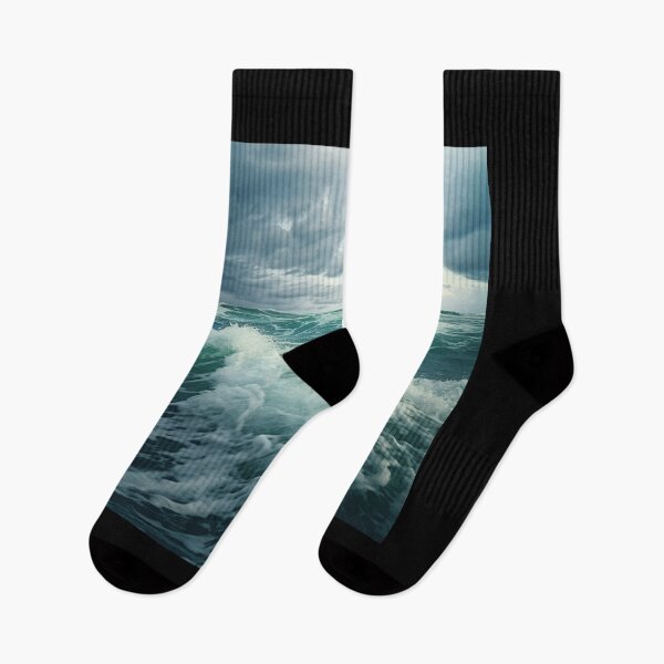 Item preview, Stormy Sea Waves Landscape designed and sold by LudwikeArts.
