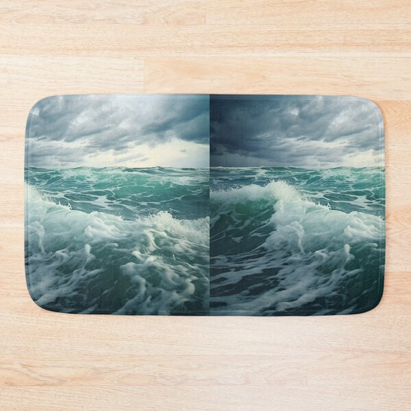 Item preview, Stormy Sea Waves Landscape designed and sold by LudwikeArts.