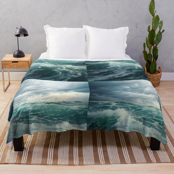 Item preview, Stormy Sea Waves Landscape designed and sold by LudwikeArts.