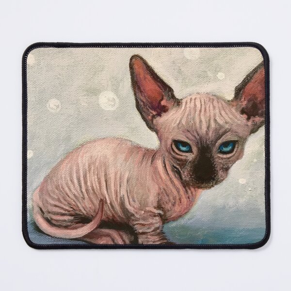 Item preview, Boo Boo The Hairless Cat, A Winky Dinky Wrinkly cat designed and sold by Artdesrapides.