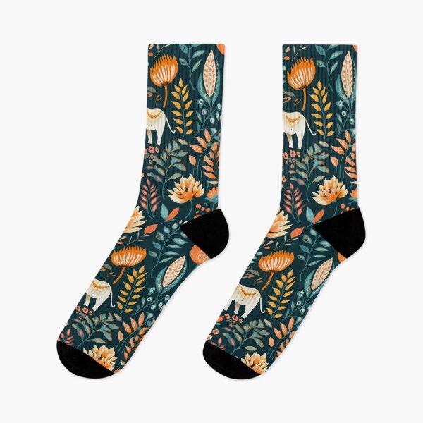 Item preview, Beautiful elephant in forest pattern designed and sold by nimiasir.