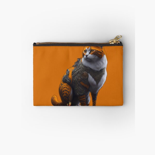 Item preview, Orange Cat in Steampunk Armor (Orange) designed and sold by AmaziaCo.