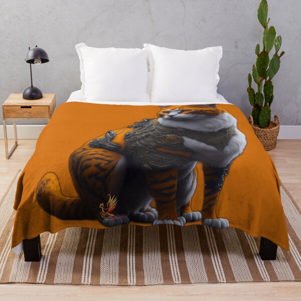 Item preview, Orange Cat in Steampunk Armor (Orange) designed and sold by AmaziaCo.