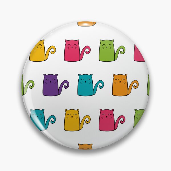 Artikelvorschau, Süße Regenbogenkatzen, die sich wiederholen entworfen und verkauft von JBeasleyDesigns.