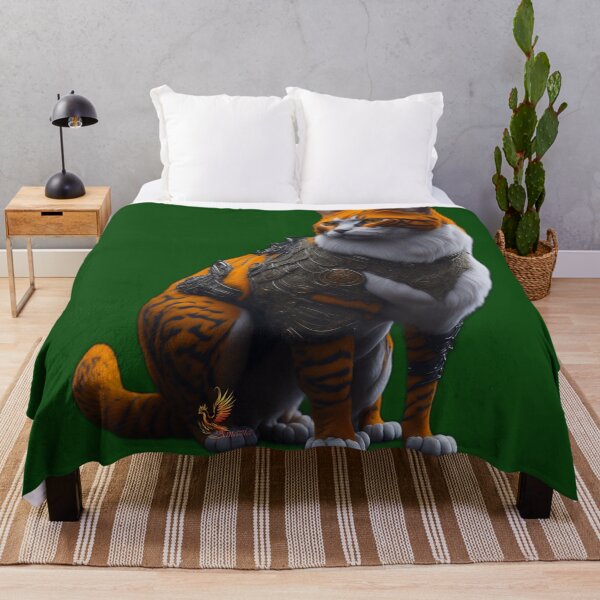 Item preview, Orange Cat in Steampunk Armor (Dark Green) designed and sold by AmaziaCo.