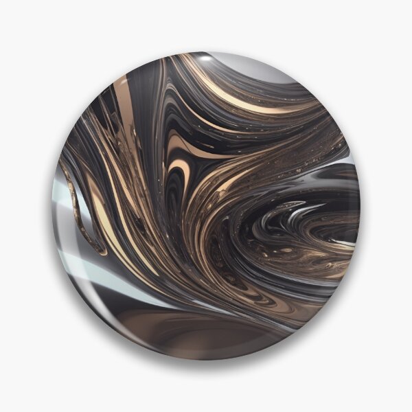 Item preview, metallic maze of waves designed and sold by aosuvia.