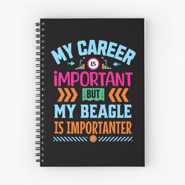 Item preview, Beagle Dog Slogan: Beagles vs Career designed and sold by Wolfheartart.