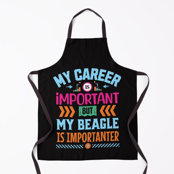 Item preview, Beagle Dog Slogan: Beagles vs Career designed and sold by Wolfheartart.