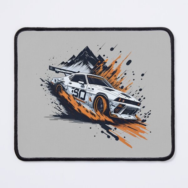 Item preview, Drifting, A Visual Symphony of Speed and Smoke designed and sold by davidbomel-Art.