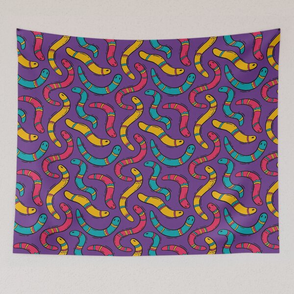 Item preview, Serpent Dance: Cartoon Snake Pattern designed and sold by JBeasleyDesigns.