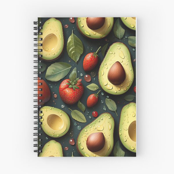 Item preview, Green Avocado Pattern. Juicy Vegetables. 4 designed and sold by YOTA-ART.