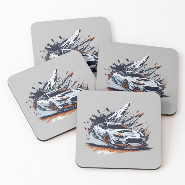Item preview, Drifting, A Visual Symphony of Speed and Smoke designed and sold by davidbomel-Art.