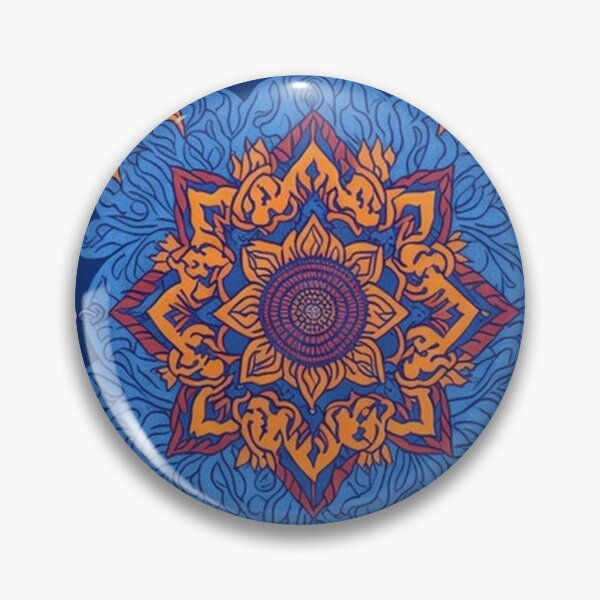 Item preview, Yoga luxurious flower pattern designed and sold by AlfredSSikula.