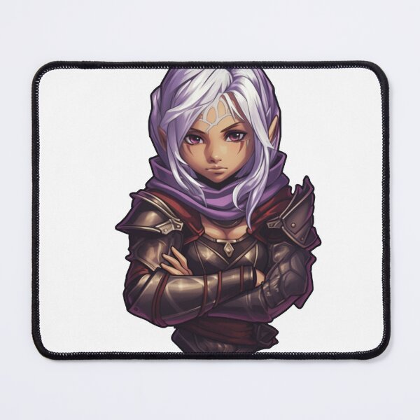 Item preview, Drow Rogue designed and sold by TellezStickers.