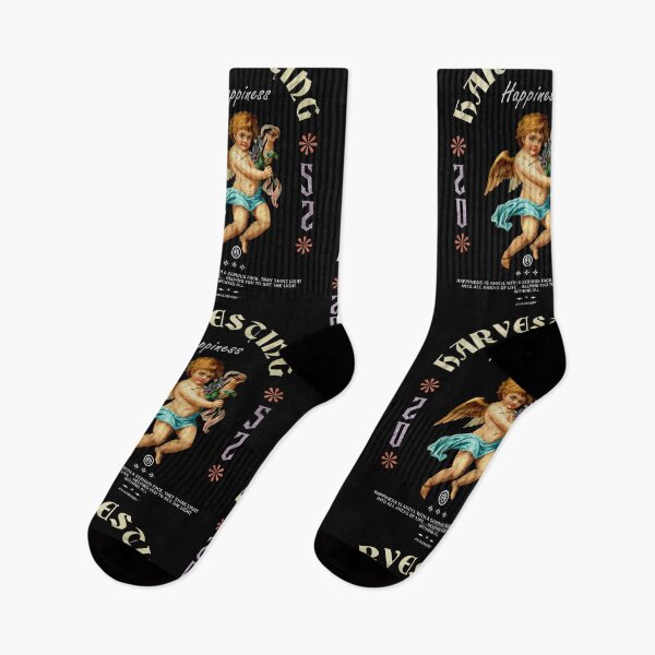 Item preview, Harvesting Happiness Aesthetic Angel Cherub - Streetwear  designed and sold by VaporwaveStreet.