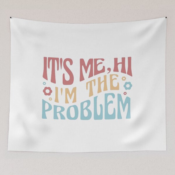 Item preview, it's me, hi, i'm the problem heart love minimalist designed and sold by isola design⭐⭐⭐⭐.