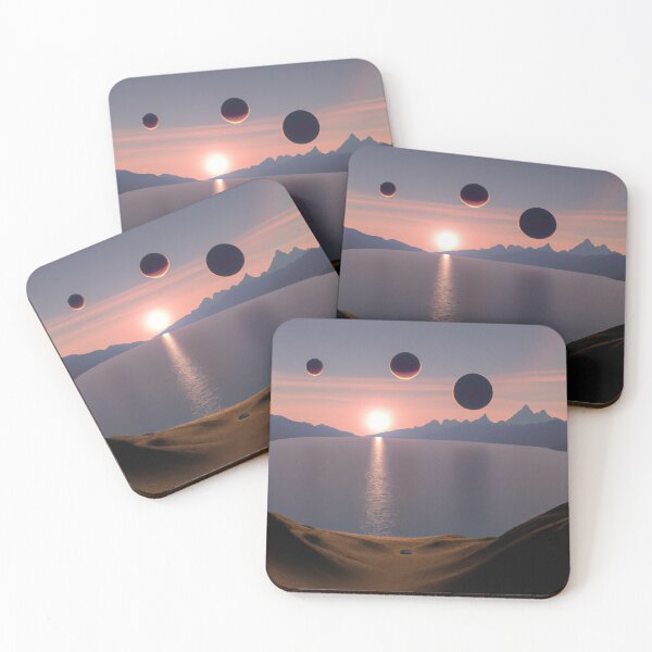 Item preview, Sunset somewhere in Andromeda designed and sold by mindgoop.