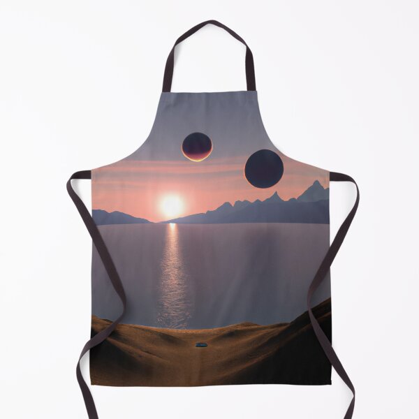 Aperçu de l'œuvre Coucher de soleil quelque part à Andromède créée et vendue par mindgoop.